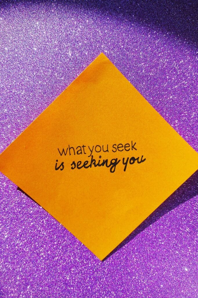 vision board with manifestation quotes and inspirational affirmations for 2026 goals
