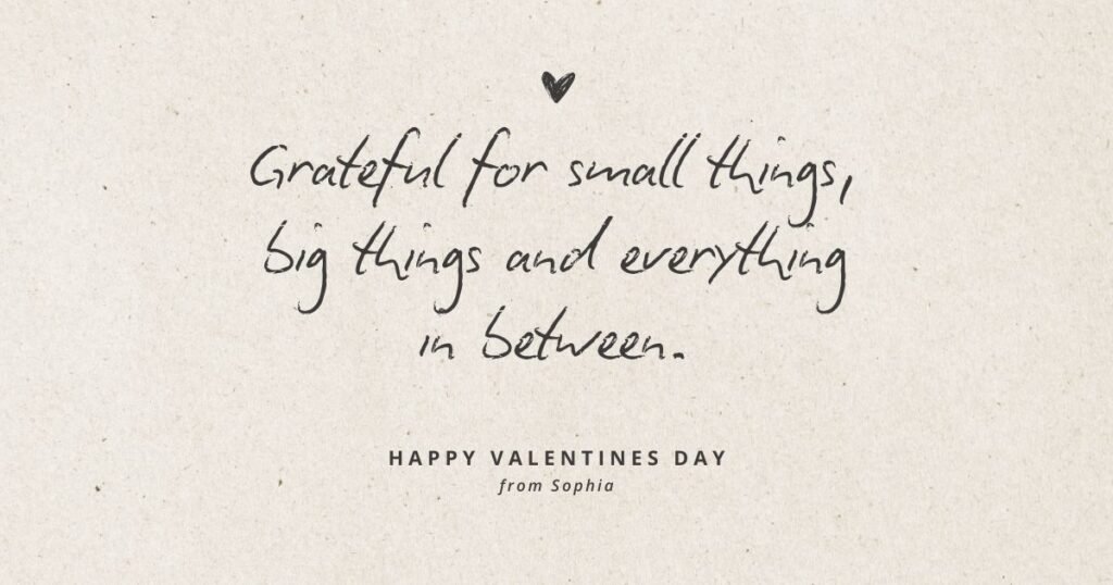 Romantic Sweet Genuine Valentines Message For Him or Her